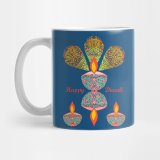 Diwali Lamps Mug